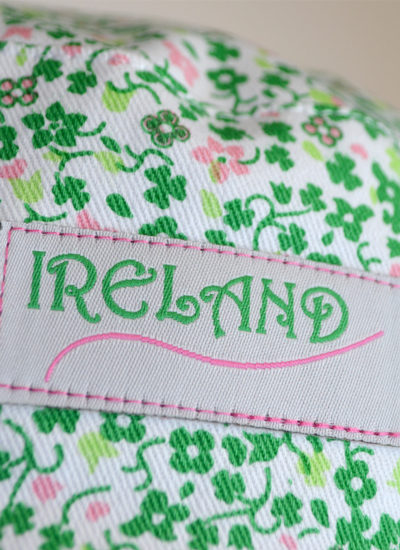 Kids Ireland Shamrock Sun Hat